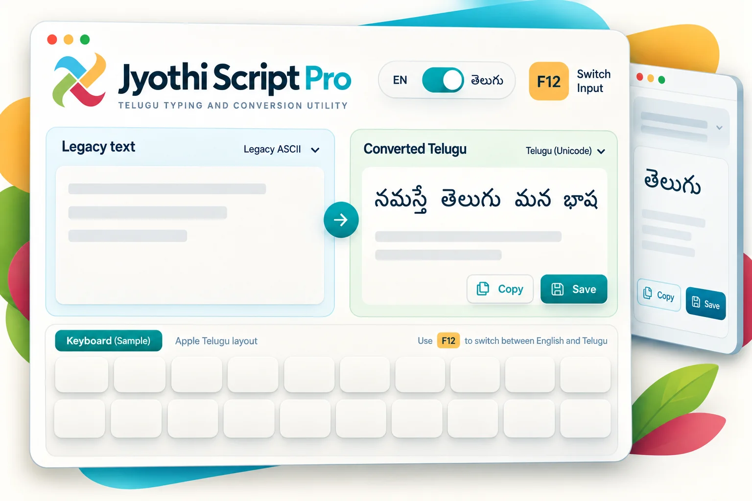 Redesigned interface concept for this project in VEASIFY colours